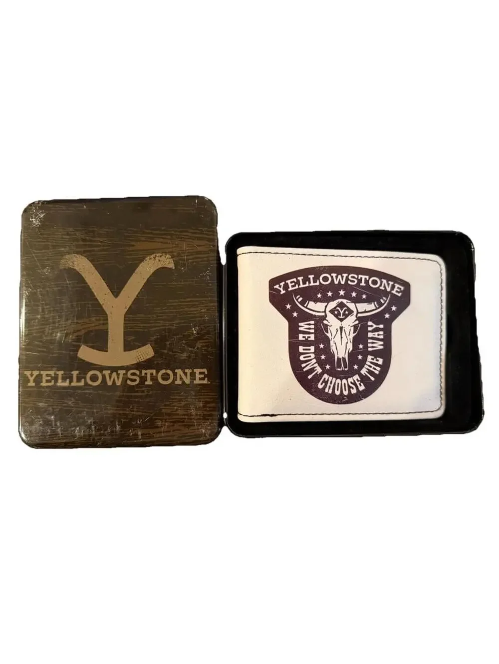 Buckle-Down Men's Bi-fold Wallet Yellowstone Dutton Ranch
